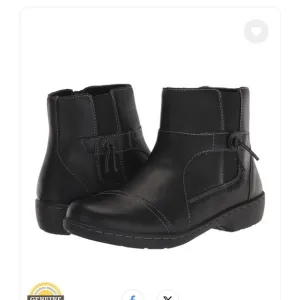 Eastland Women's Bella Ankle Boot - Slip-On Comfort with Zippe Size 7