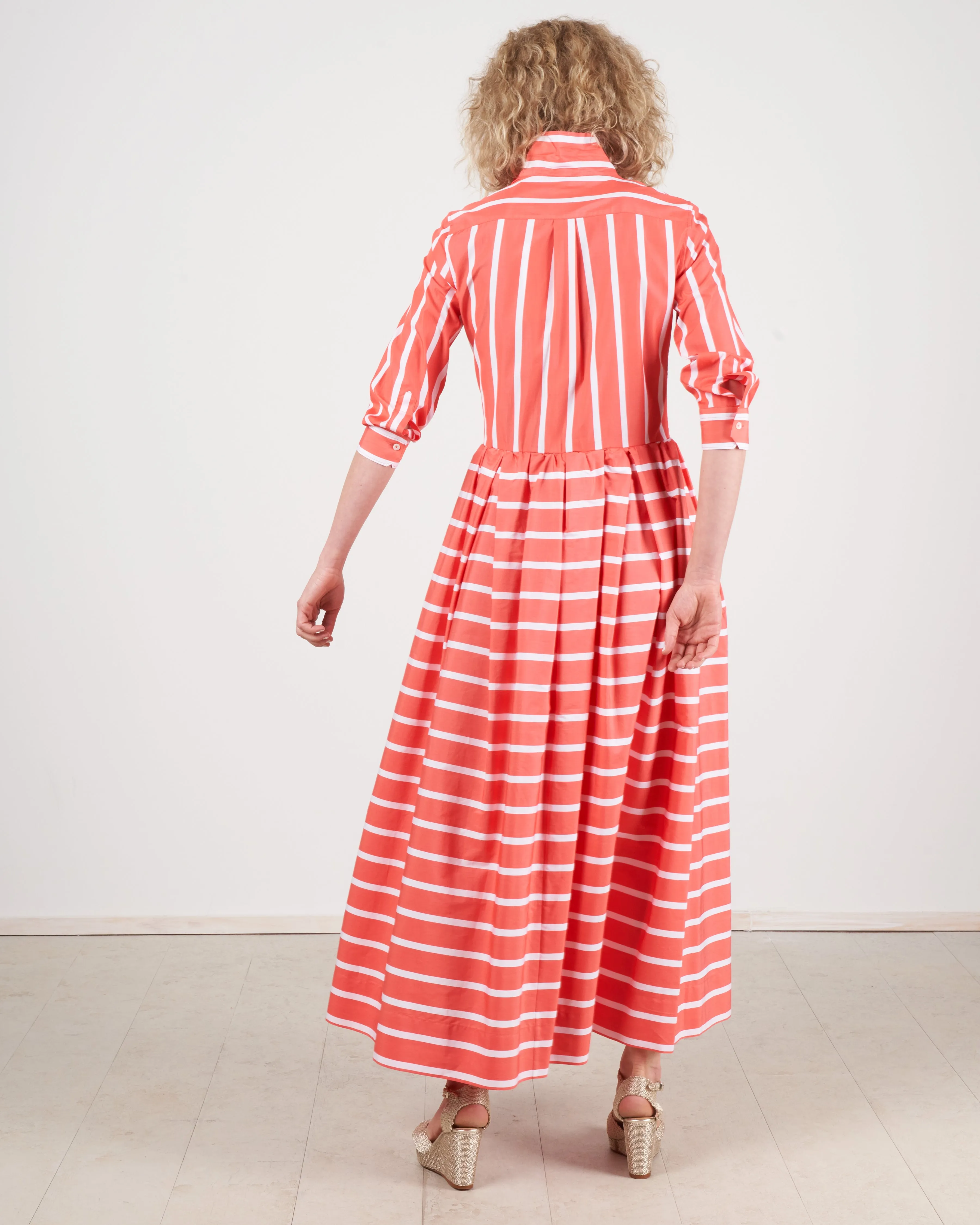 elenat dress - stripe