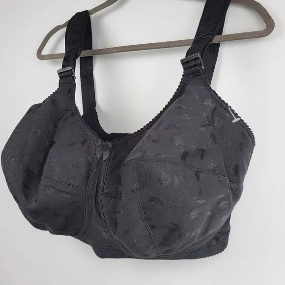 Elila Jacquard Front Hook Support Softcup NWOT Size 36I‎ Cushioned Straps
