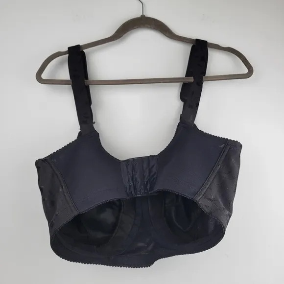 Elila Jacquard Front Hook Support Softcup NWOT Size 36I‎ Cushioned Straps