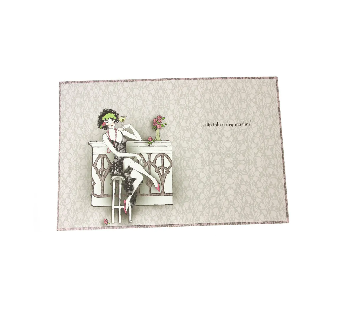 Encouragement Card: When life dumps a shower on you...