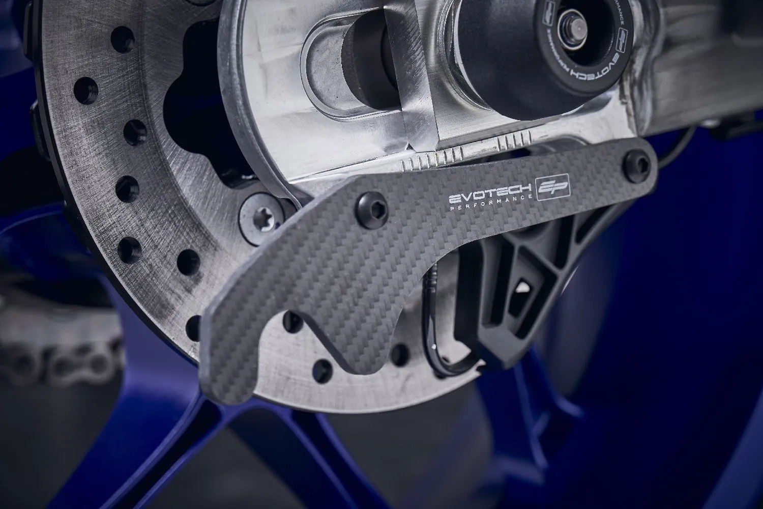 Evotech Carbon Fibre Toe Guard - GP Style Paddock Stand Plates - Yamaha YZF-R9 (2025 )