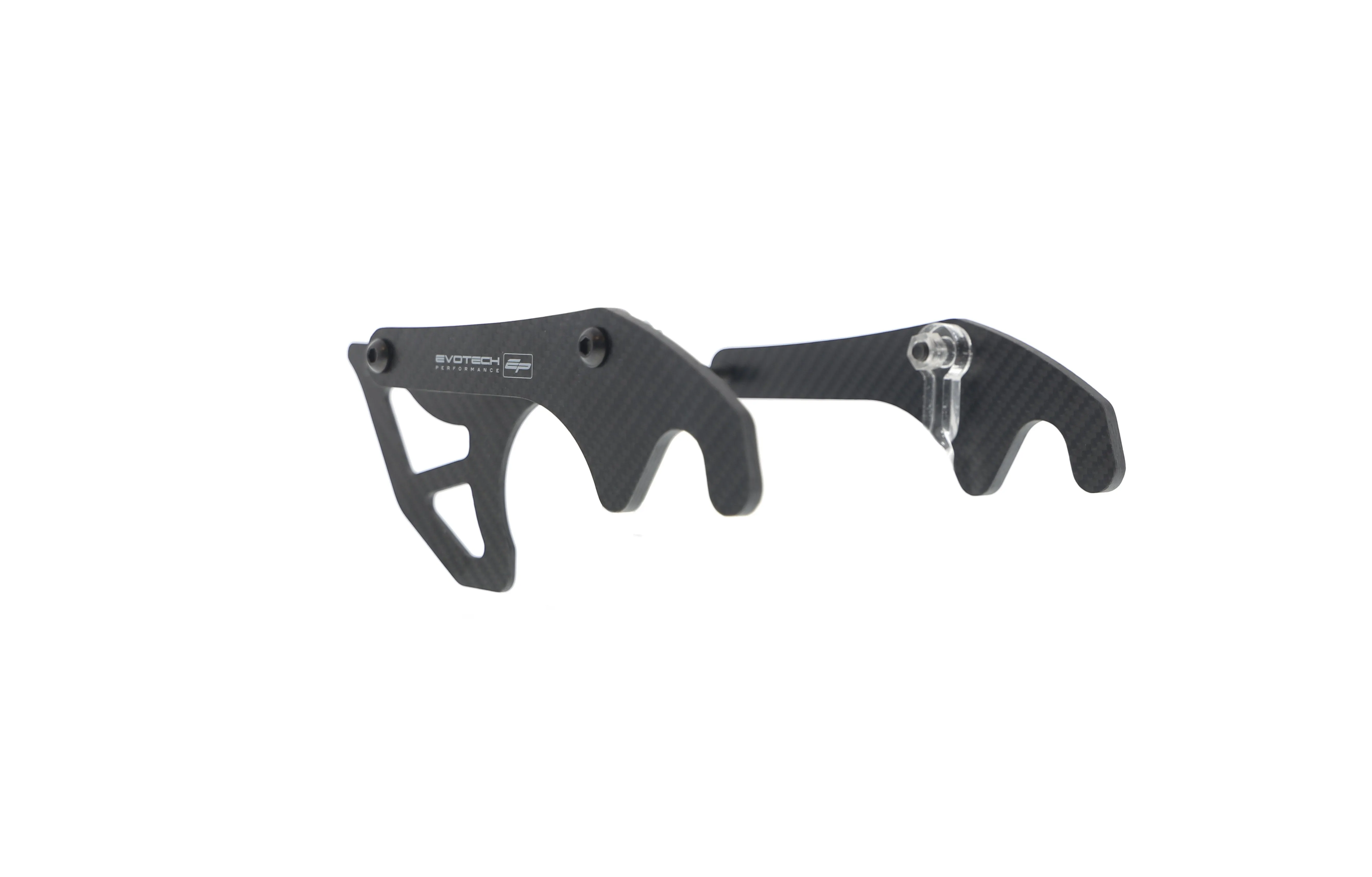 Evotech Yamaha MT-10 SP Carbon Fibre Toe Guard - GP Style Paddock Stand Plates (2016 - 2021)