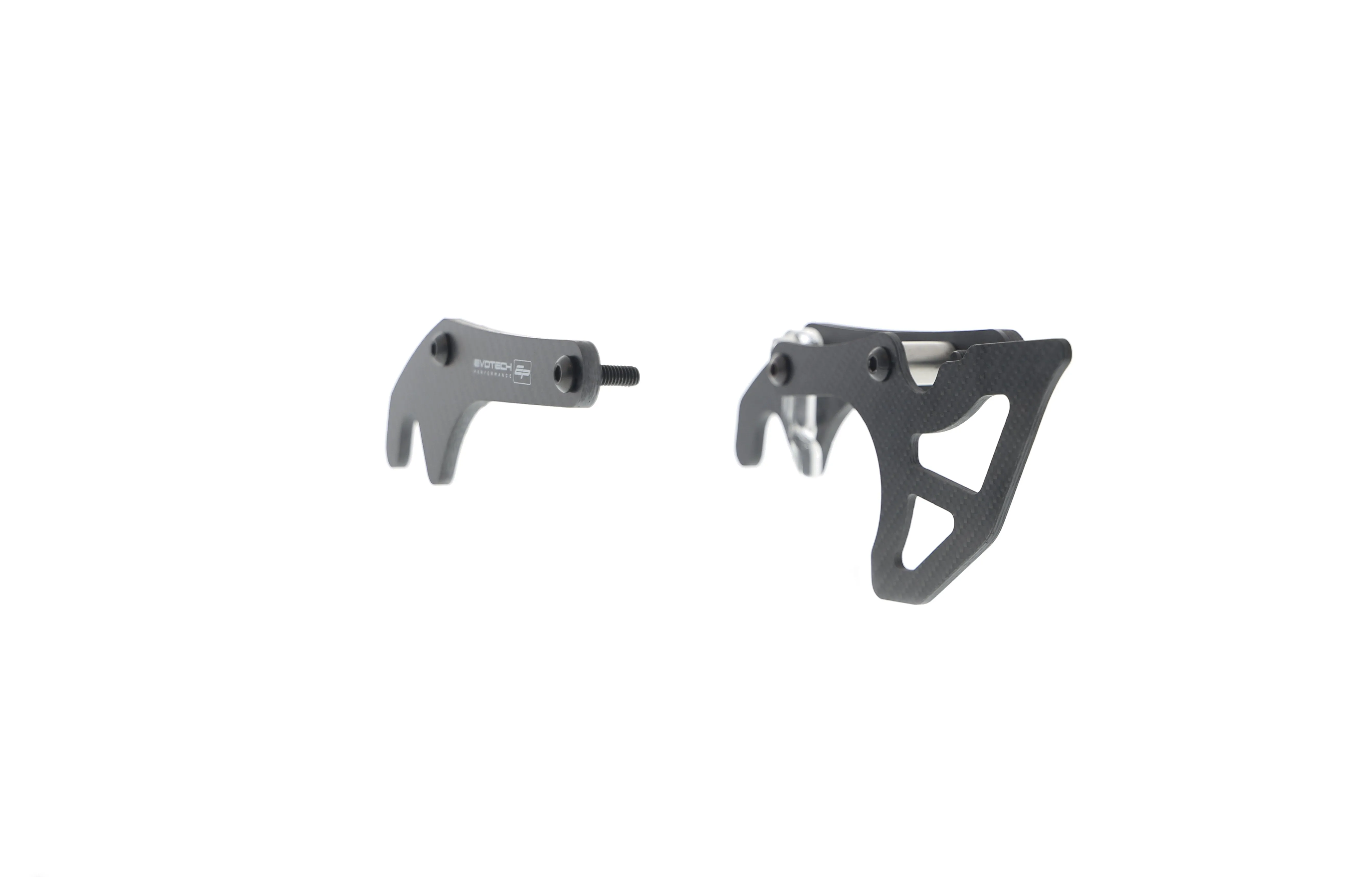 Evotech Yamaha MT-10 SP Carbon Fibre Toe Guard - GP Style Paddock Stand Plates (2016 - 2021)