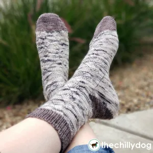 Free-Climber Socks: Knitting Pattern PDF