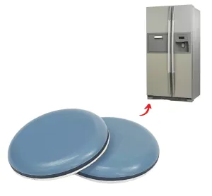 Gecko Sticker Glides - GAMING STOOLS slides on carpet
