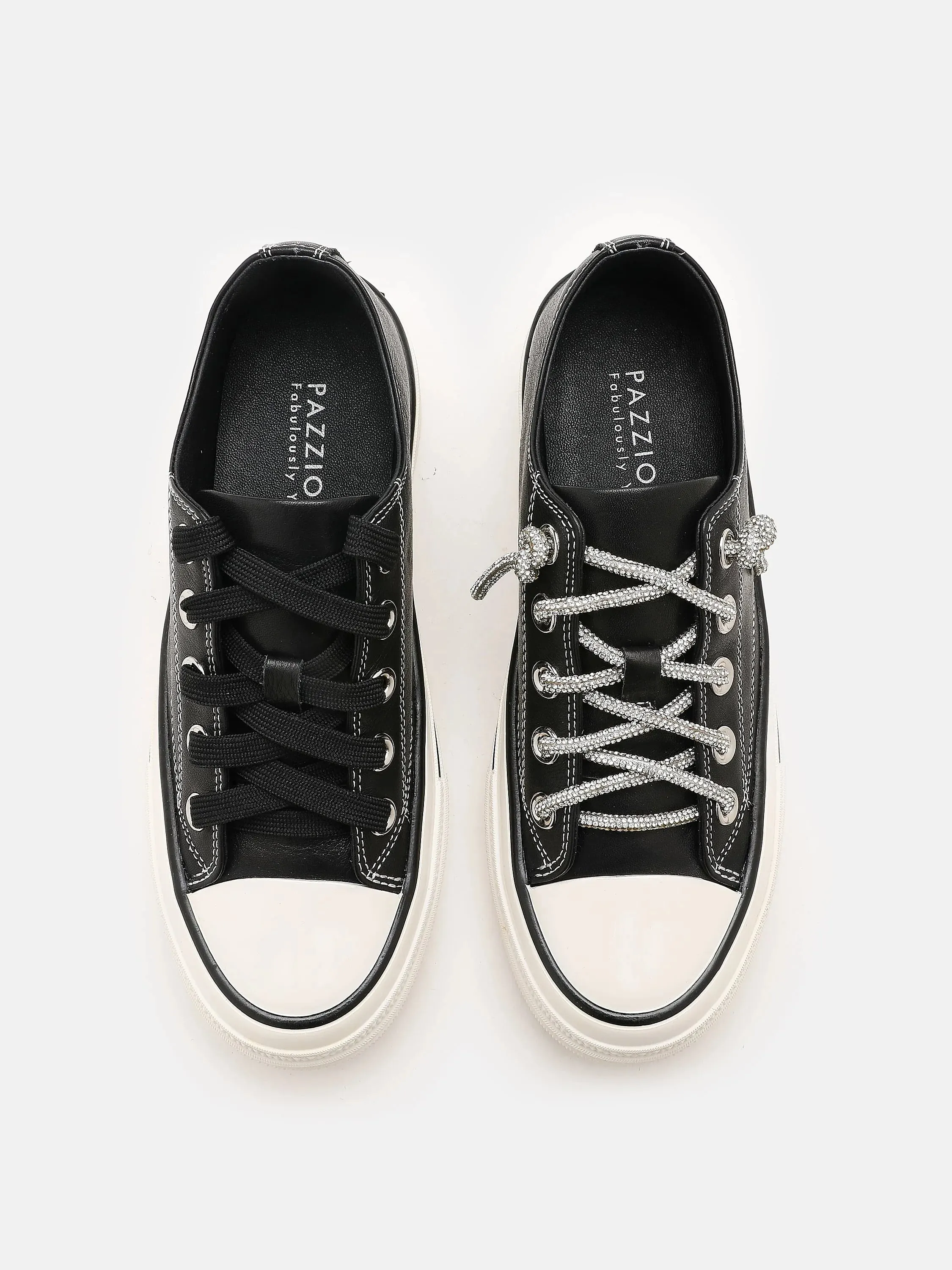 Gloria Glistening Crystal Sneakers