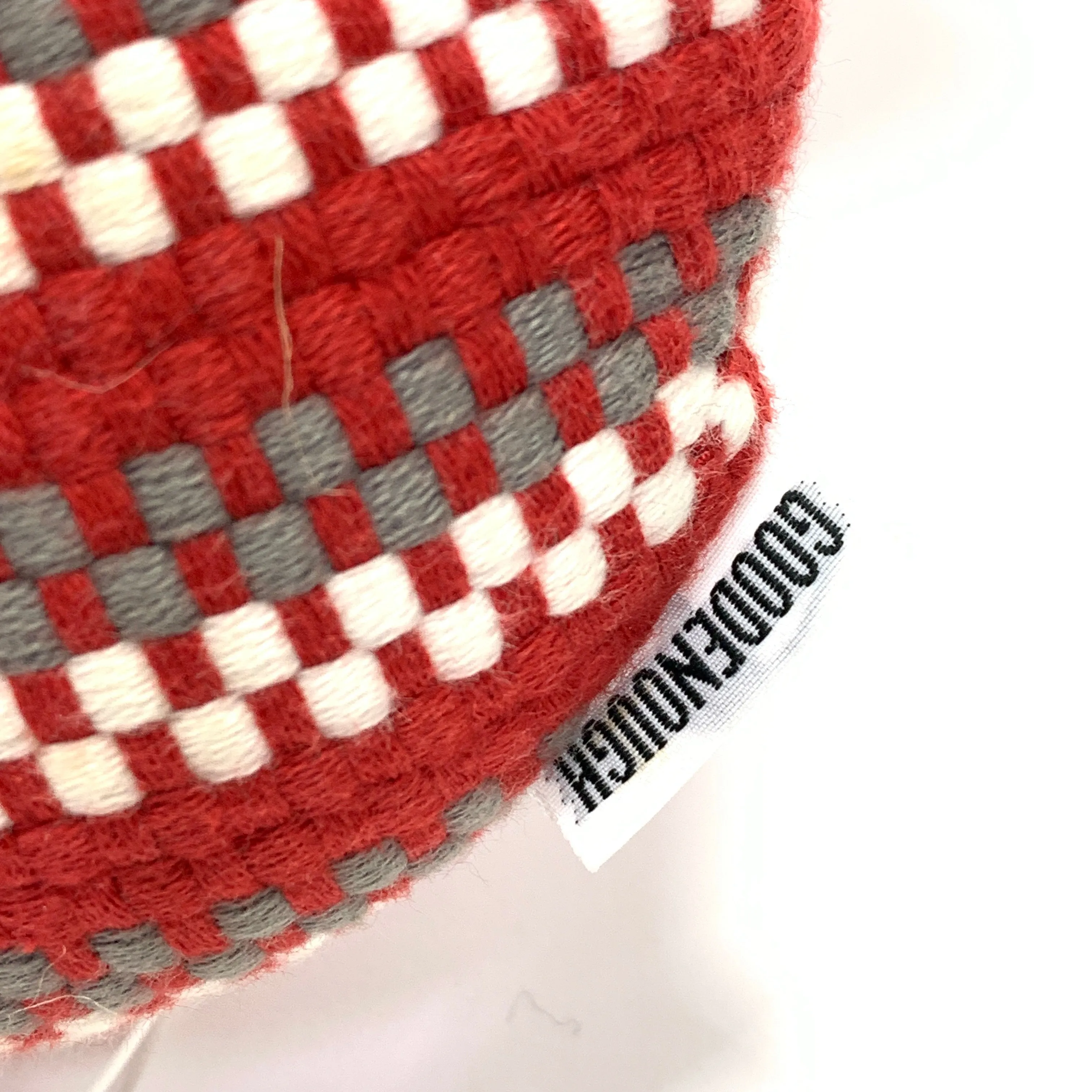 Goodenough Woven Cotton 'G' Cushion