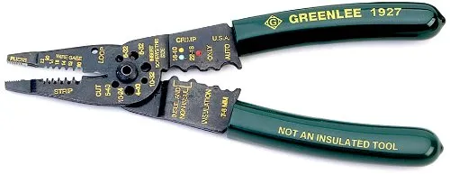 Greenlee 1927 Stripping Crimping Combination Tool