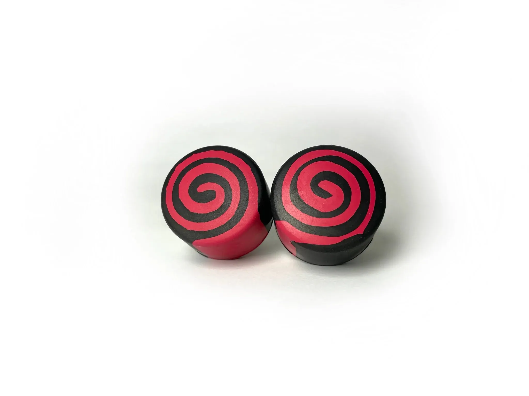 Grindstone Dizzy Izzy - Deadstop Toe Stops - Black with Color Swirl