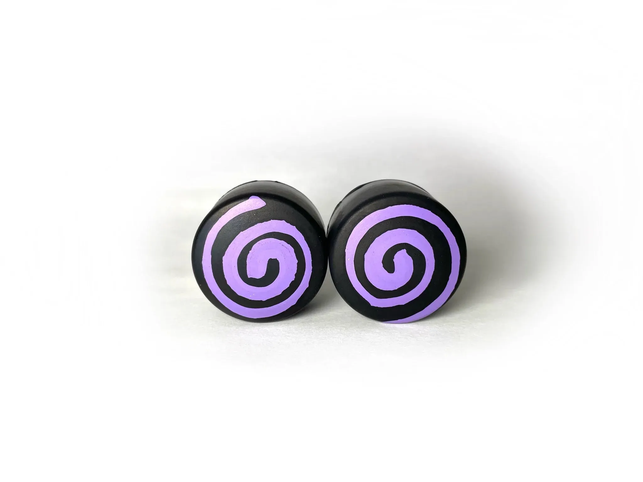 Grindstone Dizzy Izzy - Deadstop Toe Stops - Black with Color Swirl
