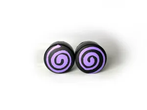 Grindstone Dizzy Izzy - Deadstop Toe Stops - Black with Color Swirl