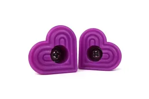 Grindstone Heartstopper Bolt On Toe Stops - Purple Haze