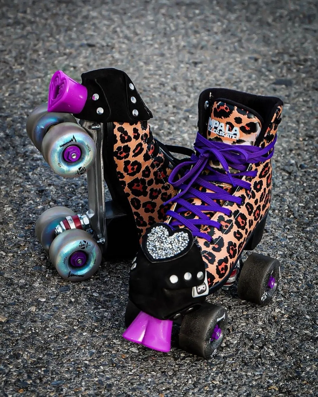Grindstone Heartstopper Bolt On Toe Stops - Purple Haze
