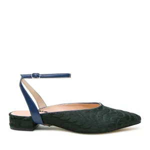 Groovy Green Point Slide   Evening Sky Marilyn Strap