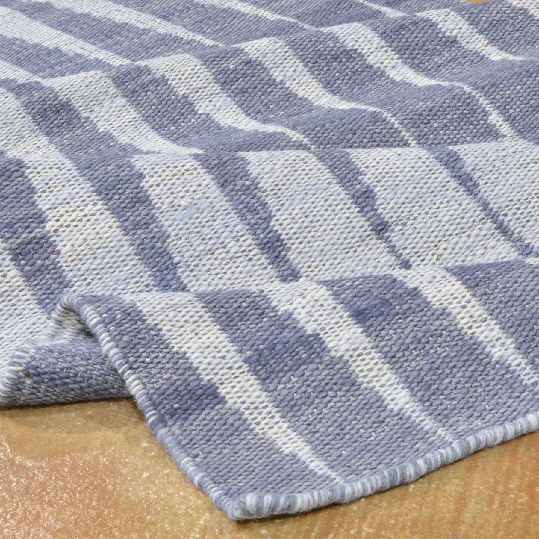 Hand-Woven Mordern Reversible Kilim Handmade 100% Wool Rug (Size 2.8 X 8.0) Brrsf-1467