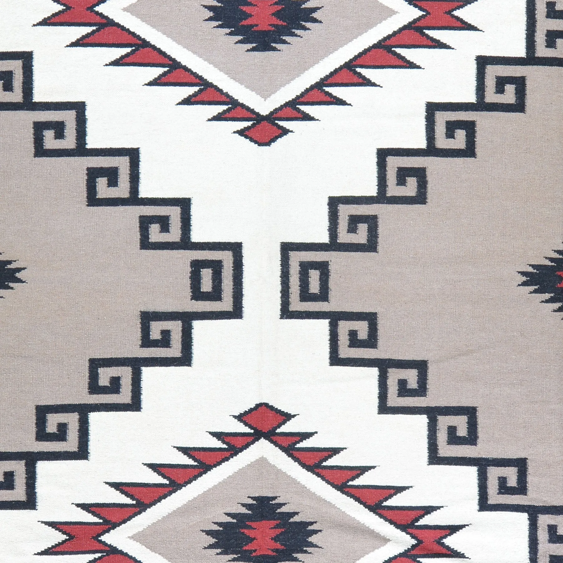 Hand-Woven Navajo Style Southwestern Design Rug (Size 11.11 X 14.7) Cwral-7638