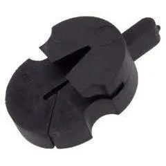 Heinl 51/500 Rubber Violin Shaped 1-Hole Mute-Tourte Type