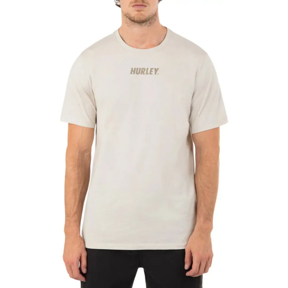 HURLEY EVERYDAY EXPLORE FASTLANE TEE BONE