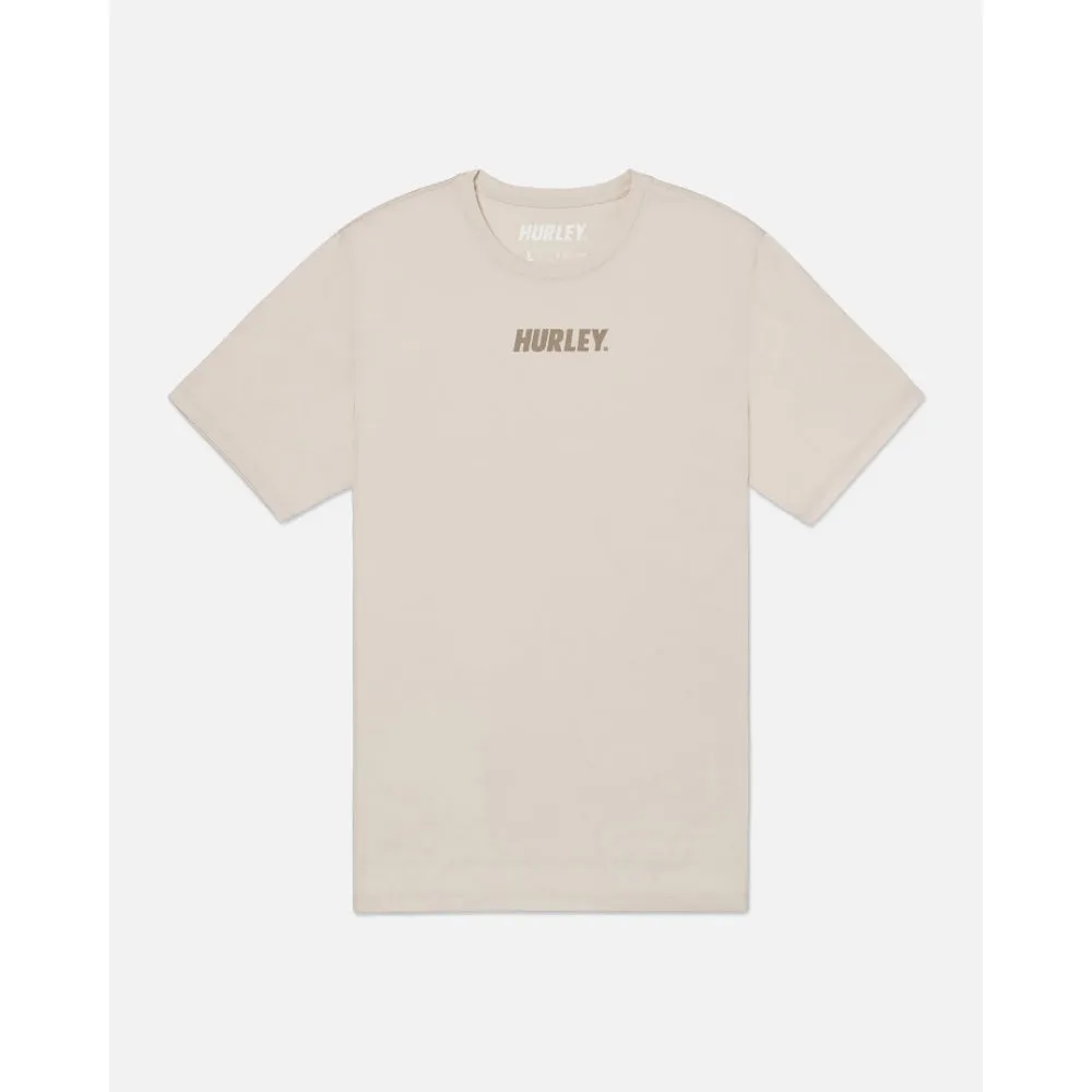 HURLEY EVERYDAY EXPLORE FASTLANE TEE BONE