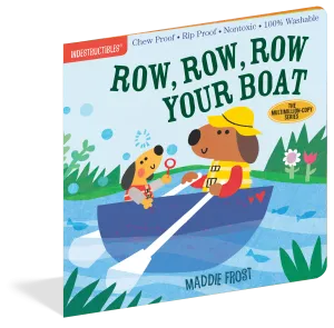 Indestructibles Book - Row, Row, Row Your Boat