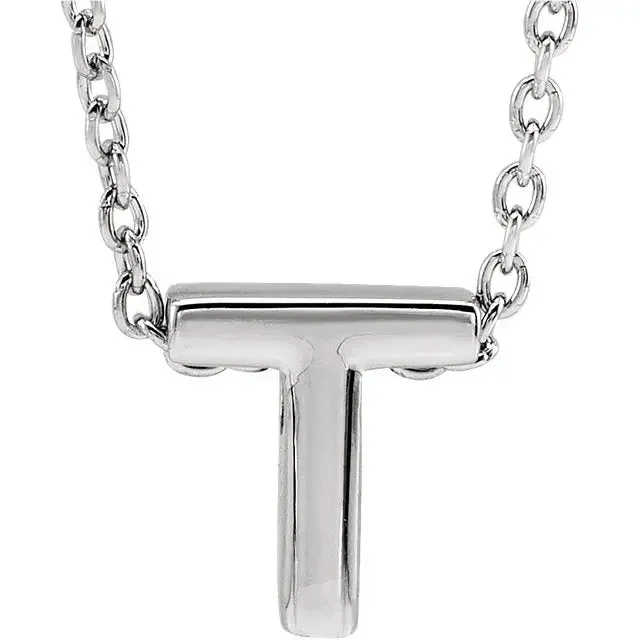 Initial Slide Necklace