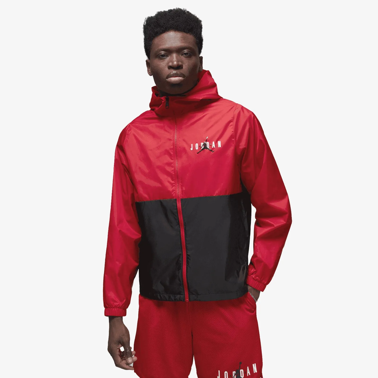 Jordan Essentials Woven Jacket - Red/Black