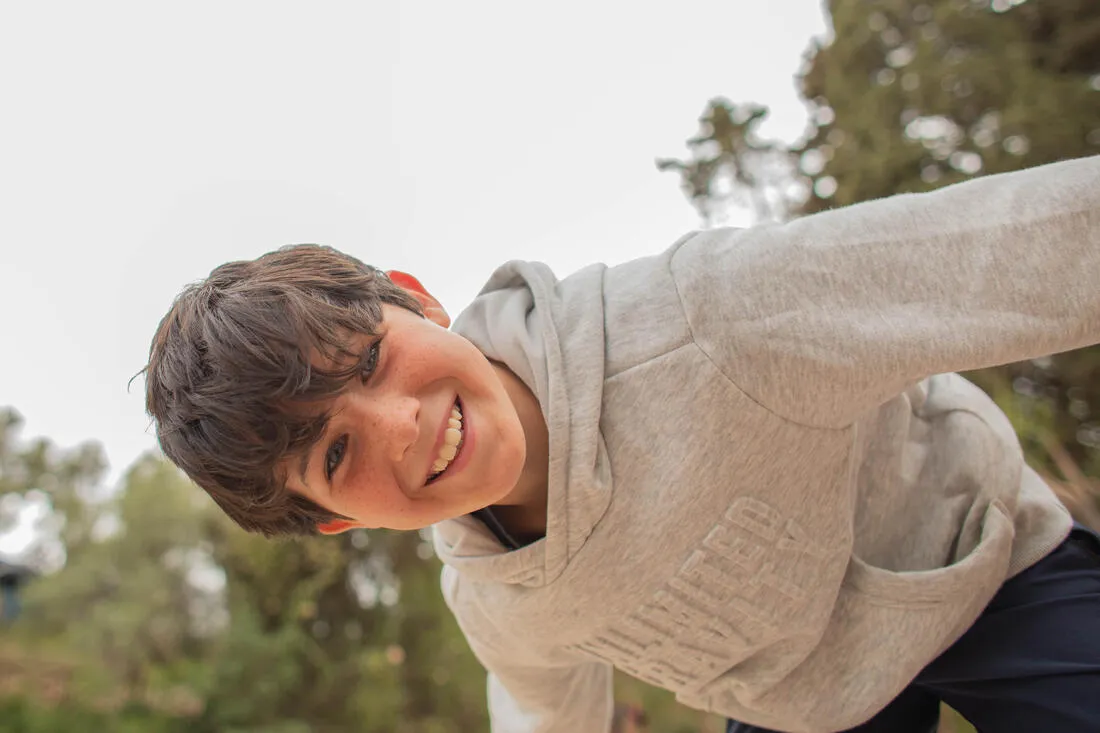 Kids' Cotton Hooded Sweatshirt