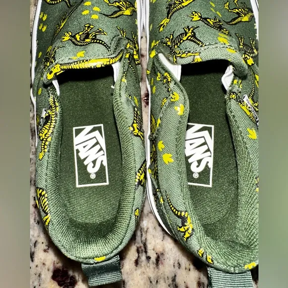 Kids Vans Asher Dinosaur Slip On - 13