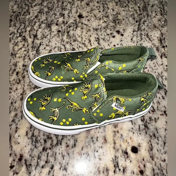 Kids Vans Asher Dinosaur Slip On - 13