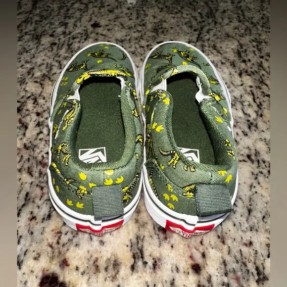 Kids Vans Asher Dinosaur Slip On - 13
