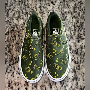 Kids Vans Asher Dinosaur Slip On - 13
