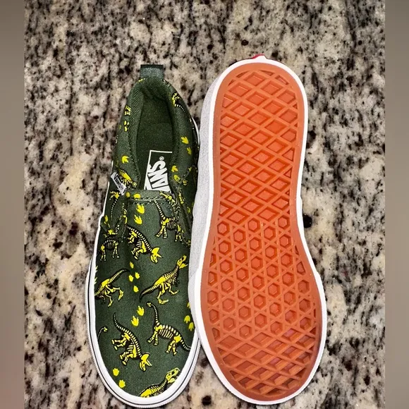 Kids Vans Asher Dinosaur Slip On - 13