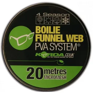 Korda Boilie Funnel Web Refill Micro Mesh 20m