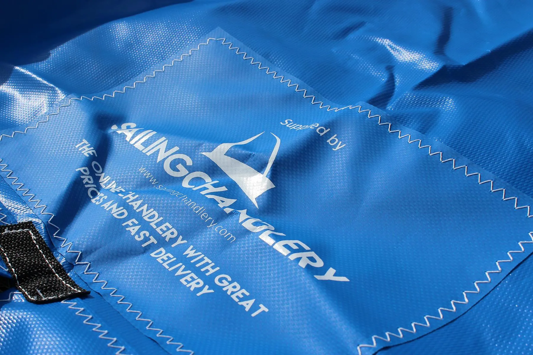Laser Bahia Flat Boat Cover - PVC Blue