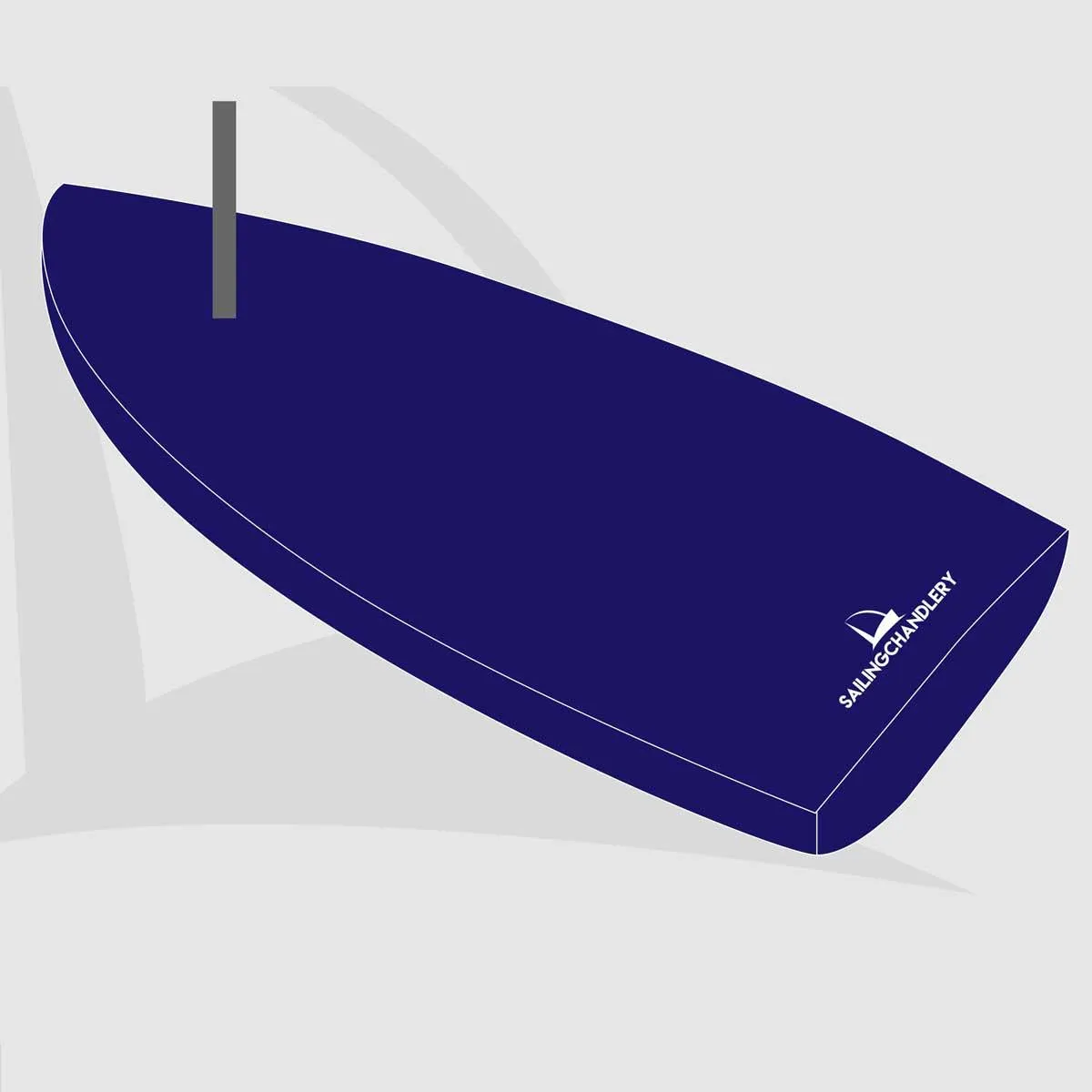 Laser Bahia Flat Boat Cover - PVC Blue