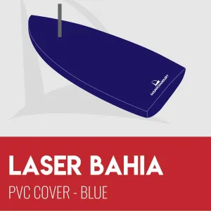 Laser Bahia Flat Boat Cover - PVC Blue