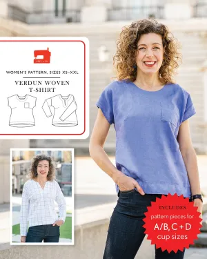 Liesl   Co. : Verdun Woven T-Shirt