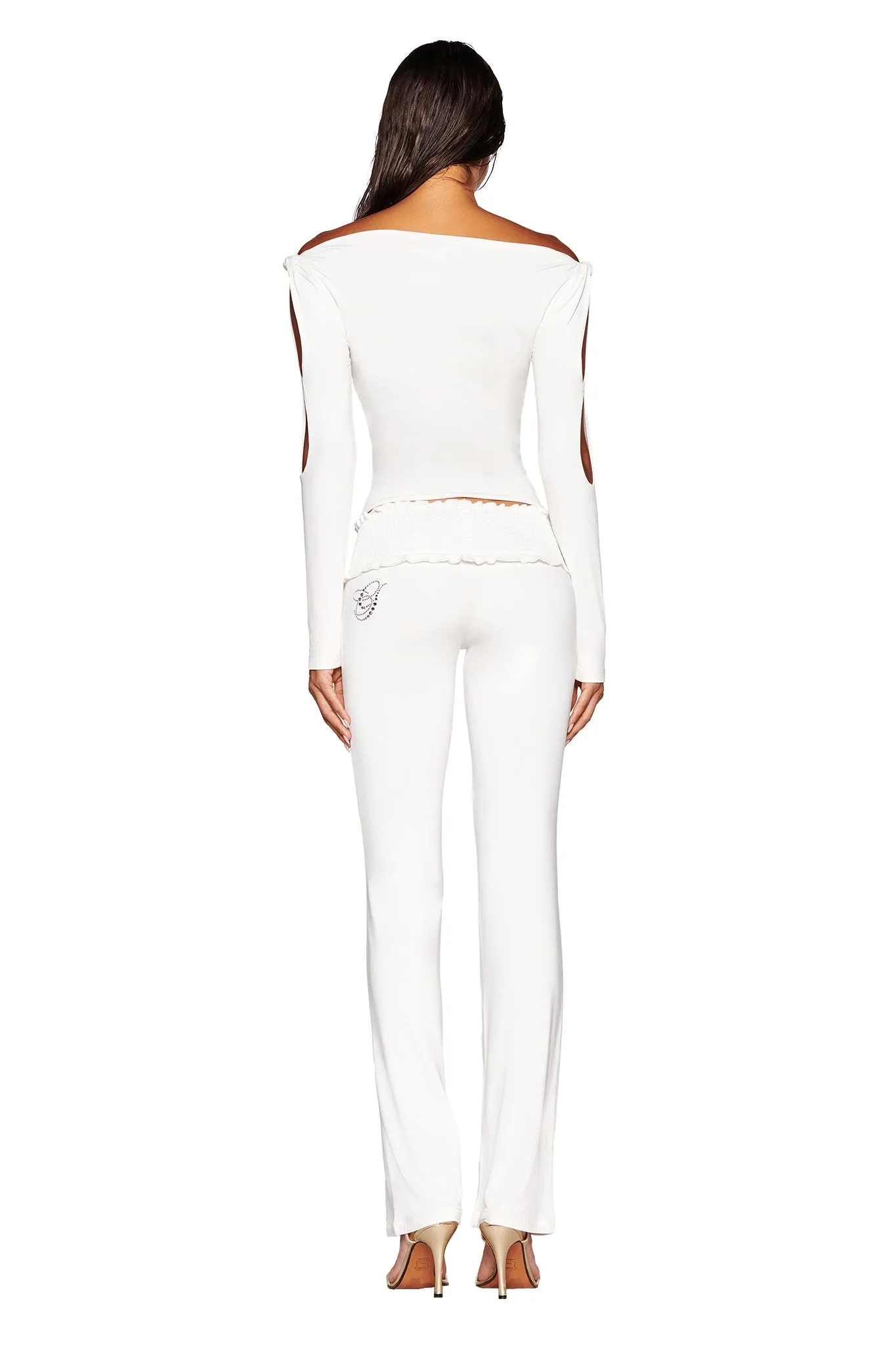 LORELAI PANT - WHITE
