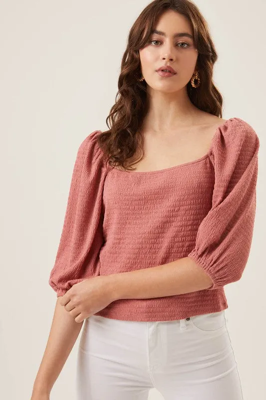 Lucinda Puff Sleeve Top
