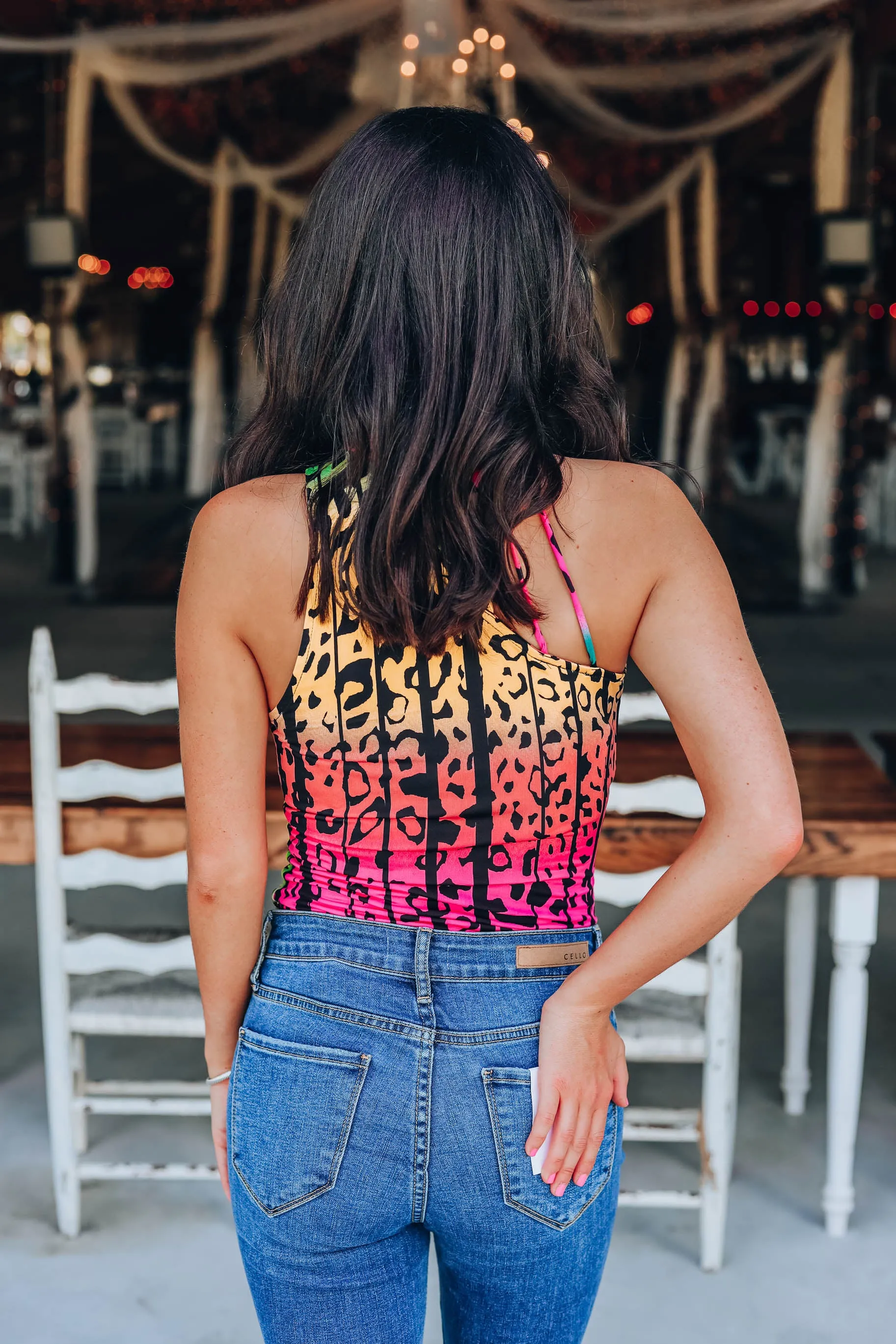 Lushes Leopard Bodysuit - Multi