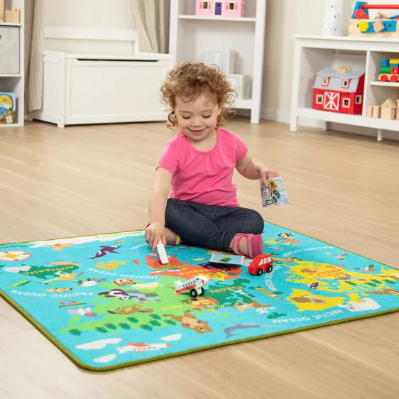 Melissa & Doug Round the World Travel Rug