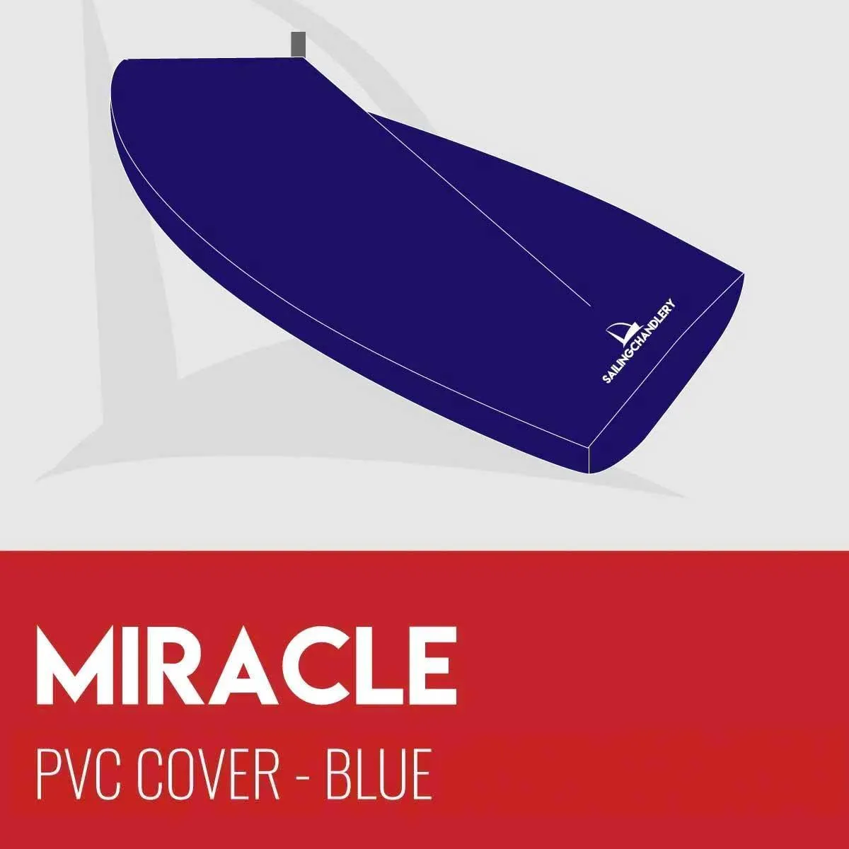 Miracle Boat Cover - Boom Up - PVC Blue