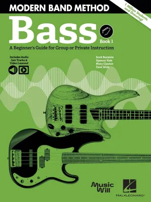MODERN BAND METHOD BASS BK 1 BK/OLM