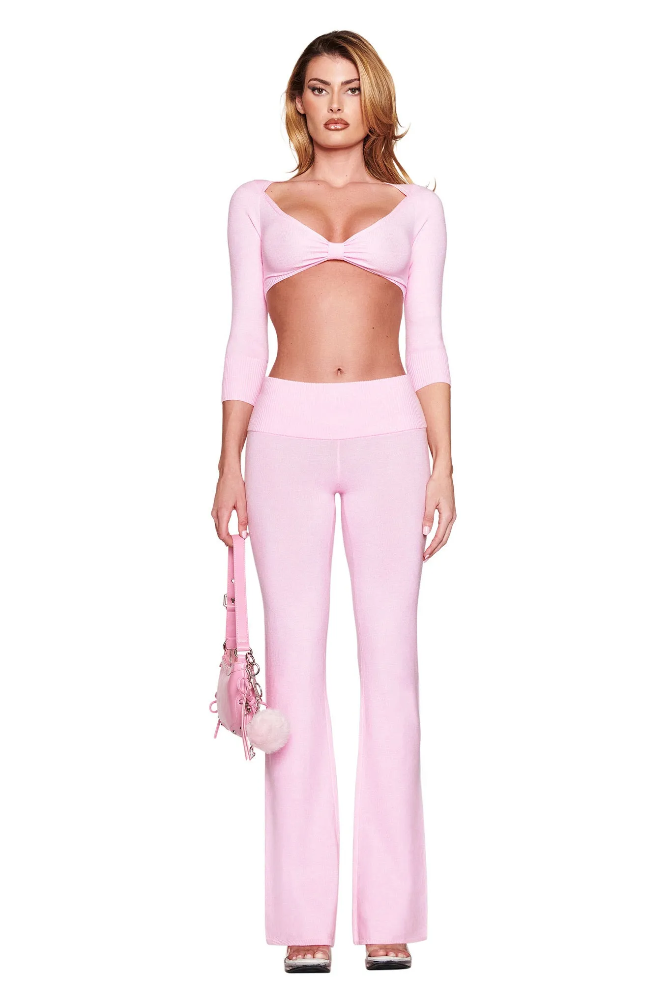 MORGANA PANT - PINK : BABY PINK