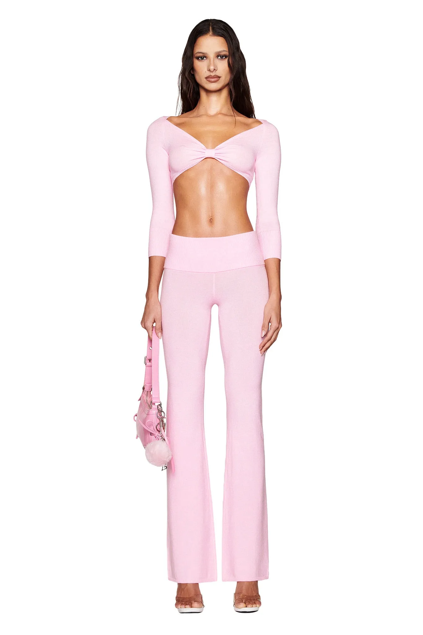 MORGANA PANT - PINK : BABY PINK