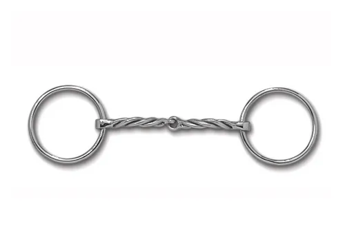 Myler Loose Ring Bit w/ Twist MB09T