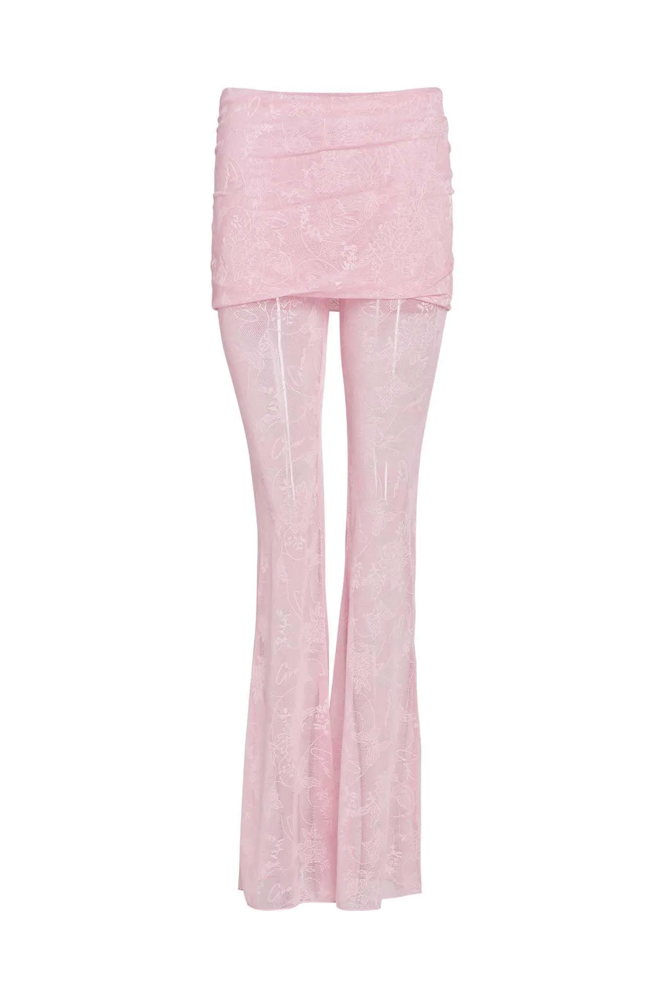 NALLIAH PANT - PINK : LACE
