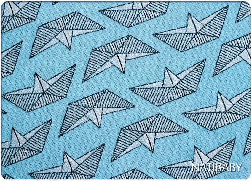 Natibaby Paper Boats Woven Wrap