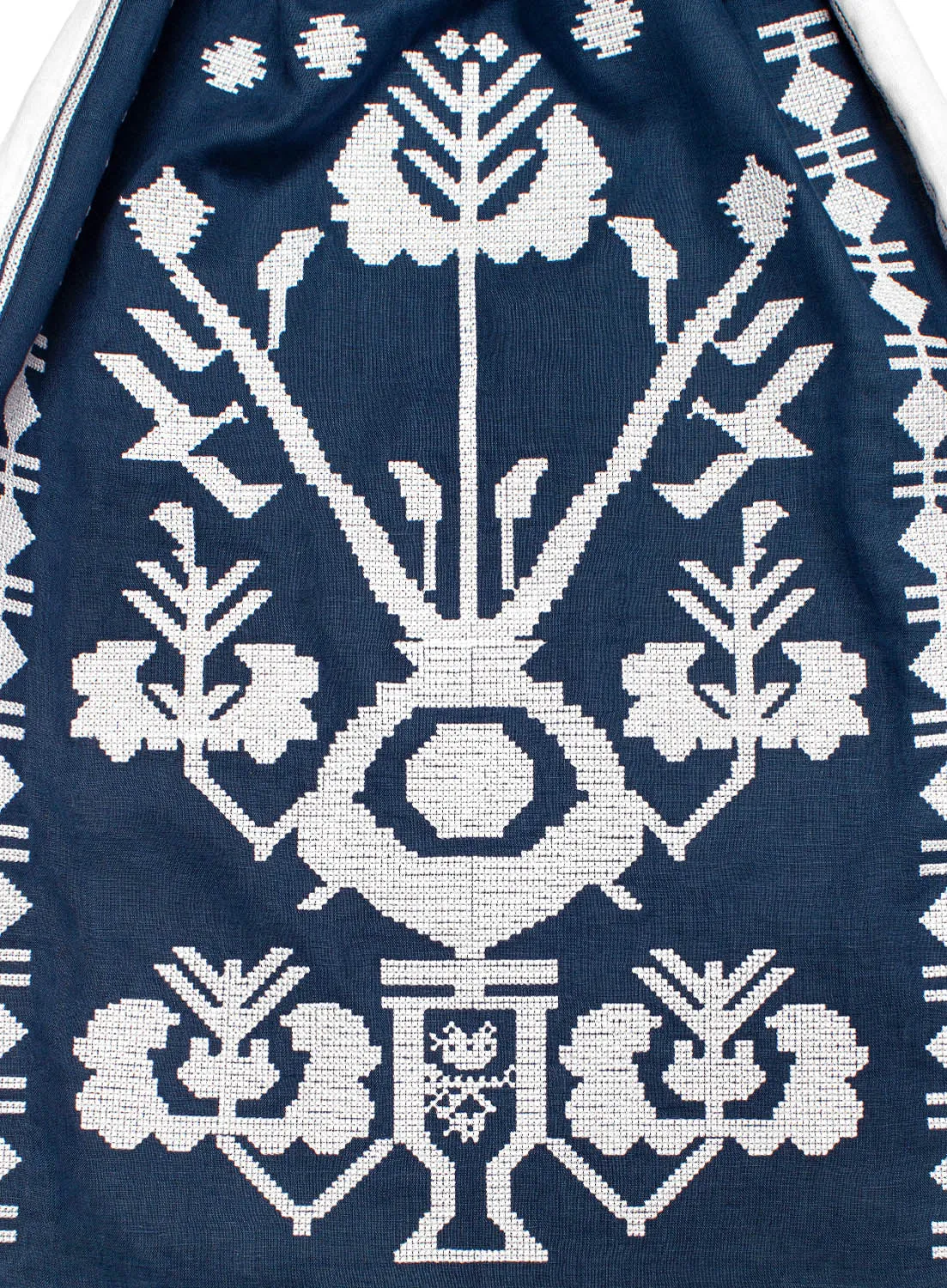 Navy blue Kaftan in Ethnic style